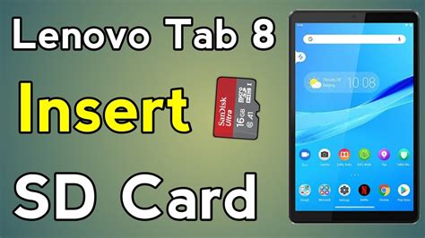 How to Insert SIM & SD Card to LENOVO TAB M8 (4th gen).